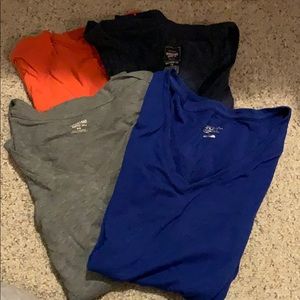 Colored short sleeve shirt bundle